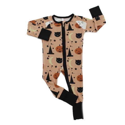 Last One - Size 0/3M: Coverall (Convertible) - Trick or Treat Halloween