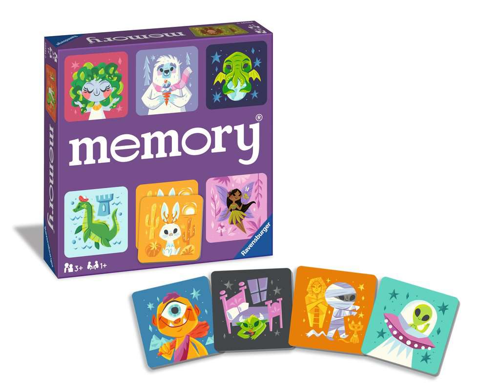 Memory Game - Cute Monsters