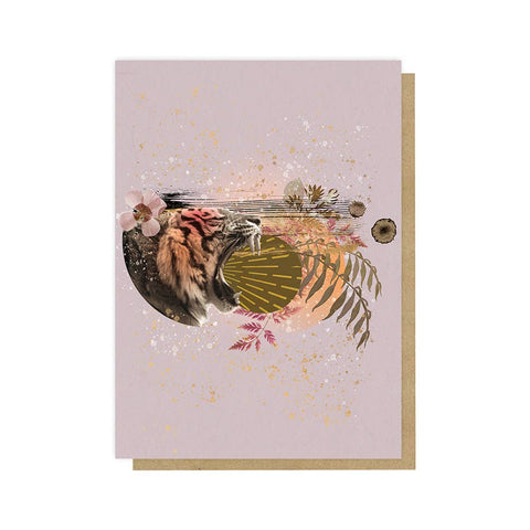 Greeting Card - Tiger