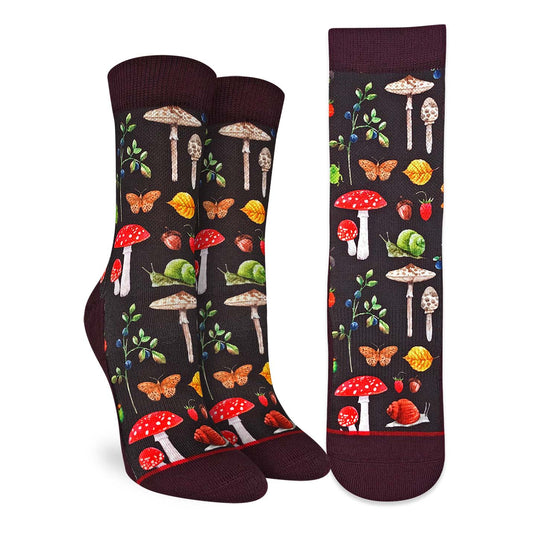 Women's Socks - Mushrooms, Snails and Bugs