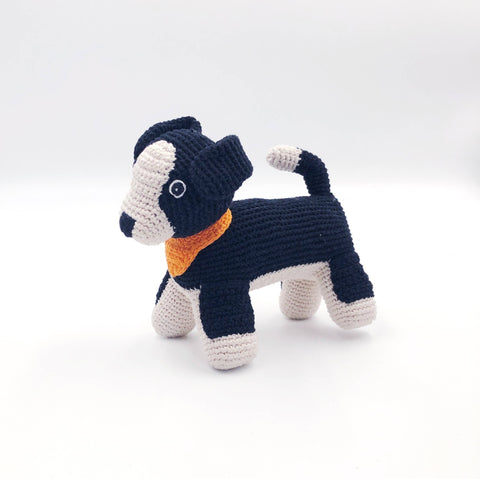 Yarn Rattle - Sheep Dog