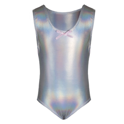 Dress Up - Bodysuit One Piece Iridescent Silver