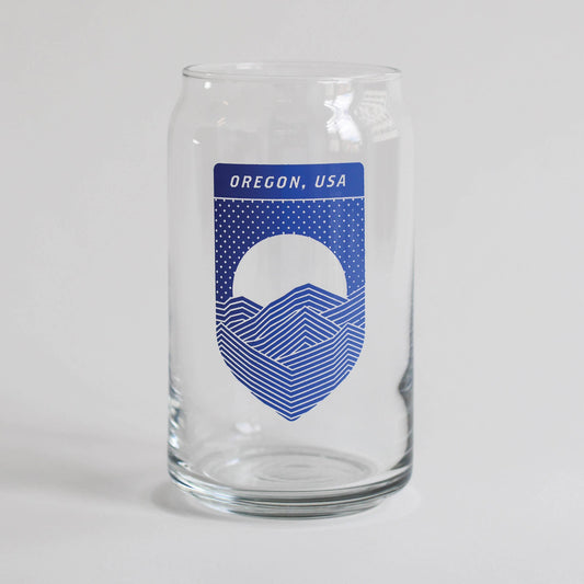 Glass - OR Badge (Beer Can Glass)