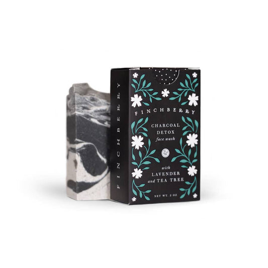 Face Wash Bar - Charcoal Detox With Lavender & Tea Tree