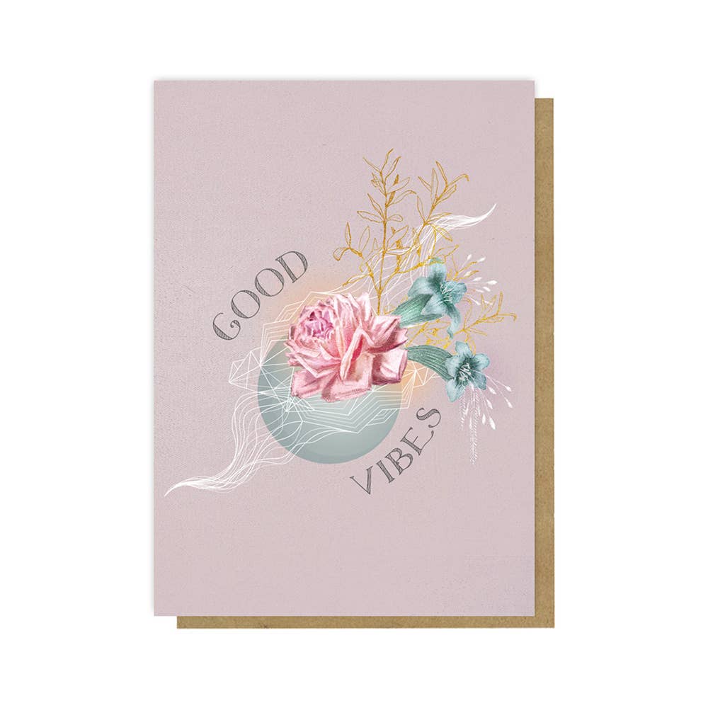 Greeting Card - Good Vibes