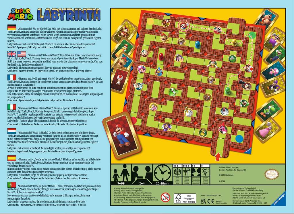 Game - Super Mario Labyrinth