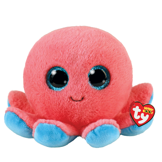 Stuffed Animal - Sheldon Pink Octopus (Regular)