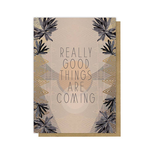 Greeting Card - Good Things