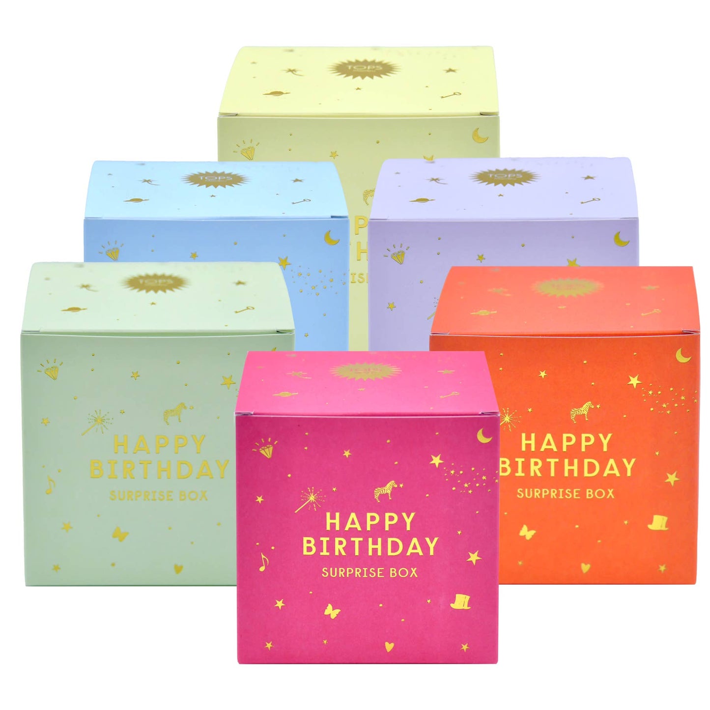 Birthday in a Box - Assorted Colors
