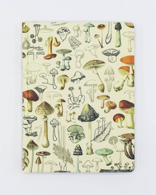 Journal (Hardcover) - Woodland Mushrooms Blank
