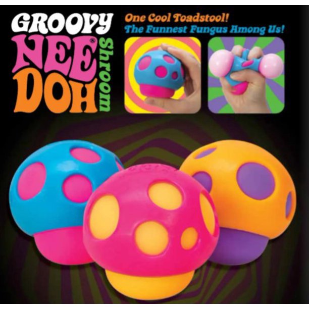 Nee Doh - Groovy Shroom (Assorted Colors)