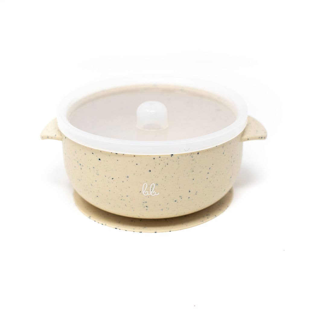 Silicone Bowl - Navajo Beige Speckled