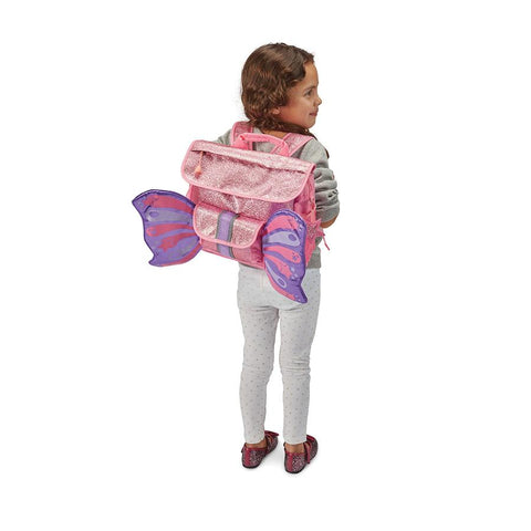Backpack - Sparkalicious Pink Butterflyer (Small)