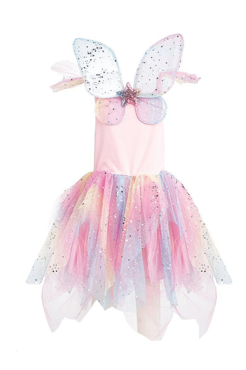Dress Up - Rainbow Fairy Dress & Wings