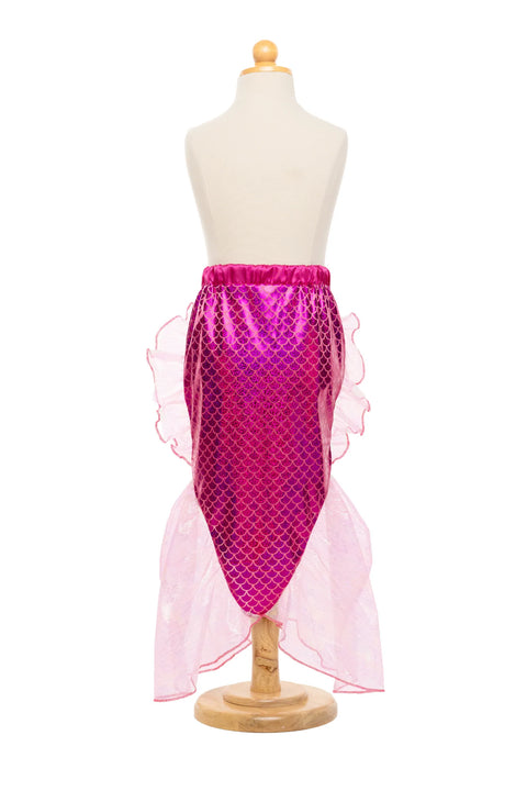 Dress Up - Glimmer Mermaid Skirt & Headband (Pink)