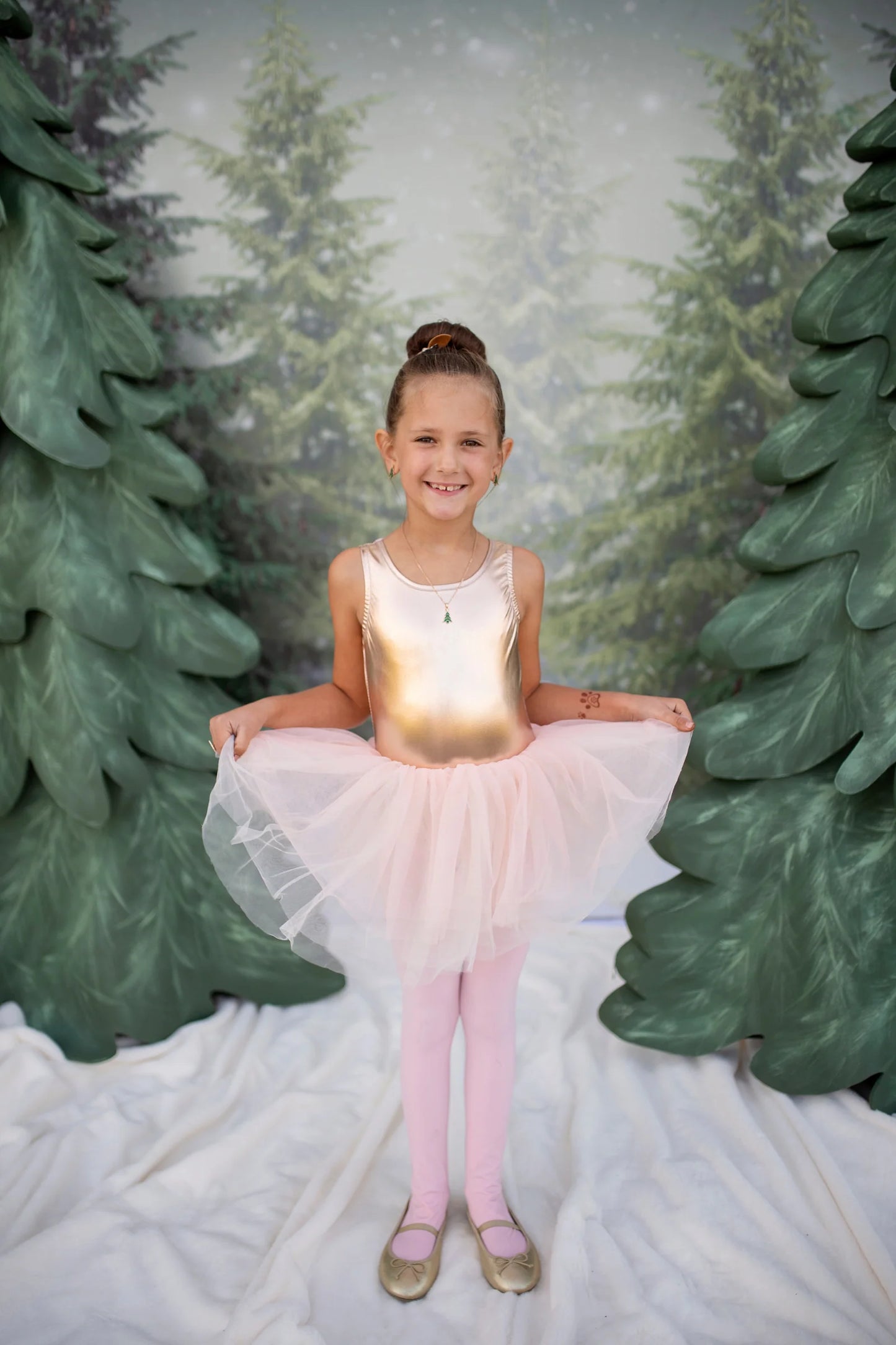 Dress Up - Ballet Tutu Dress Rose Gold