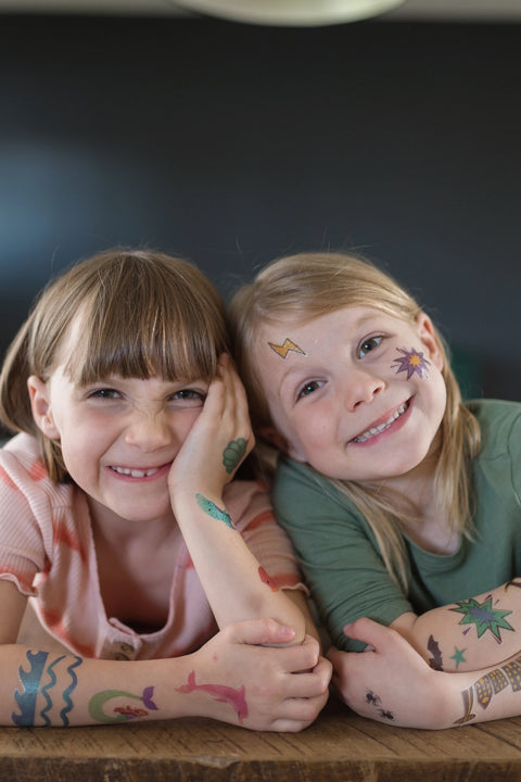 Dress Up - Superhero Temporary Tattoos