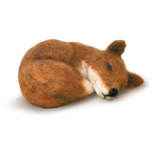 Needle Felting Kit - Sleepy Fox