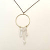 Necklace - Sawtooth Crystal (Gold)