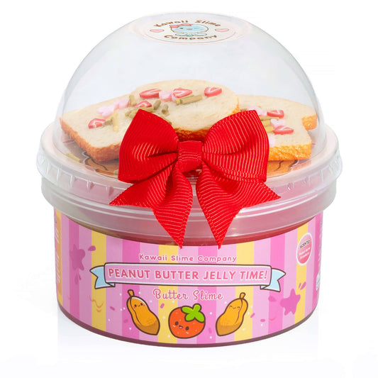 Slime - Peanut Butter Jelly Time Strawberry 2in1