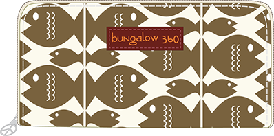 Wallet - Fish Zip Around