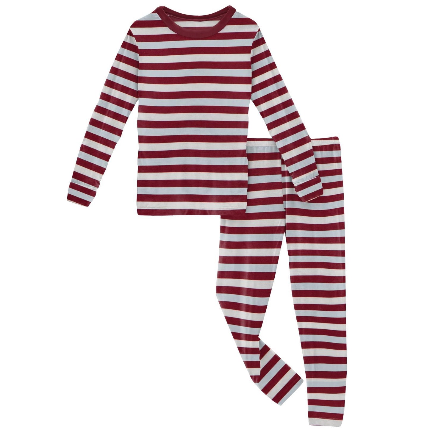 2 Piece Pajama (Long Sleeve) - Playground Stripe