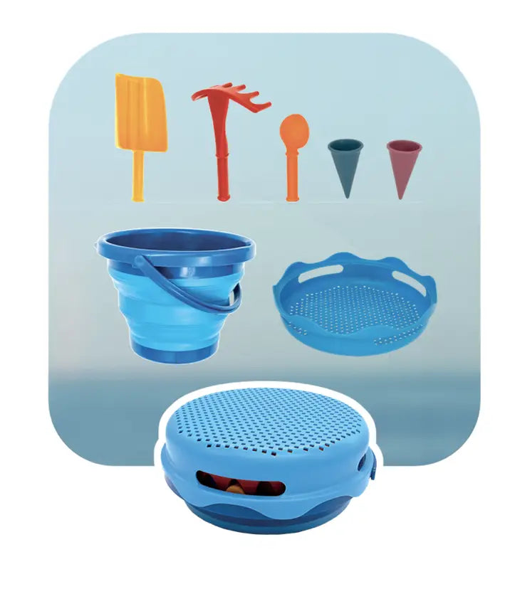 7in1 Sand Toy Set - Blue