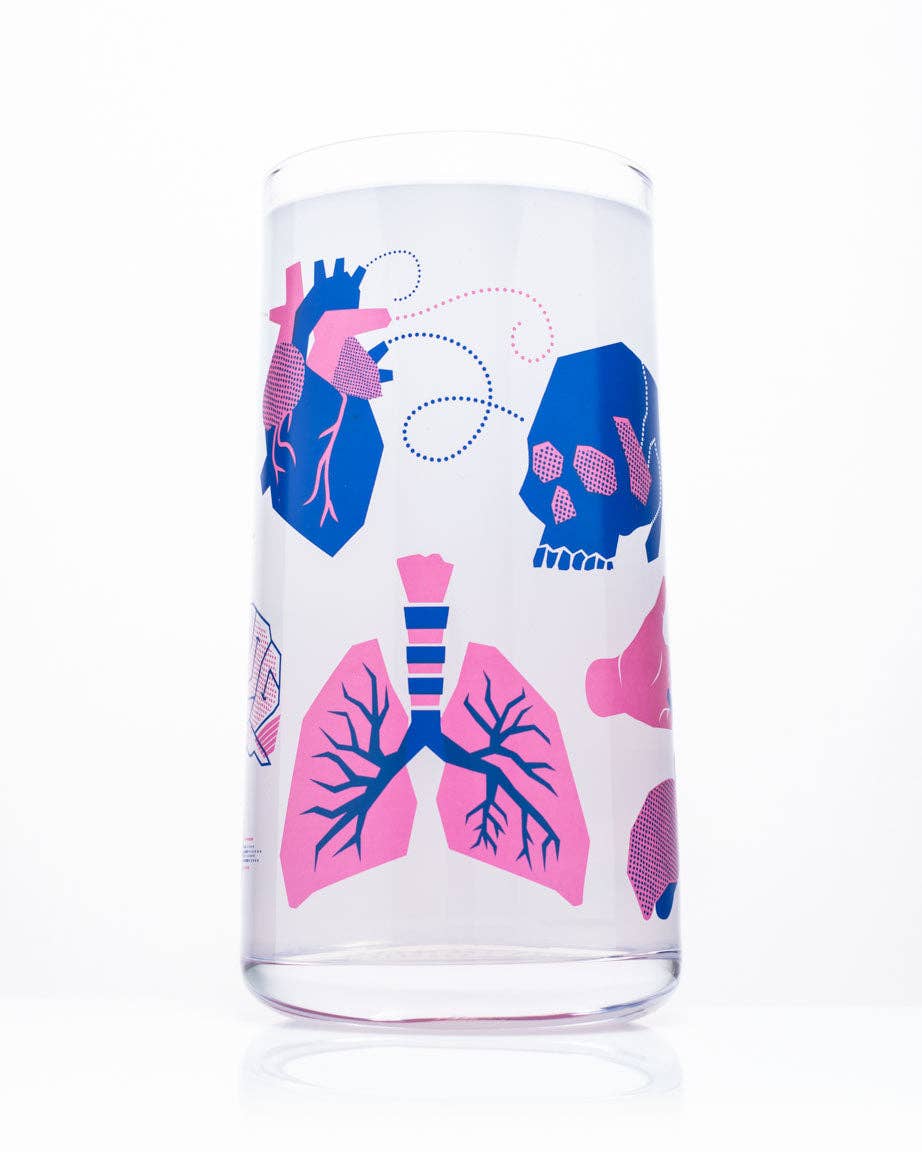Drinking Glass - Retro Anatomy