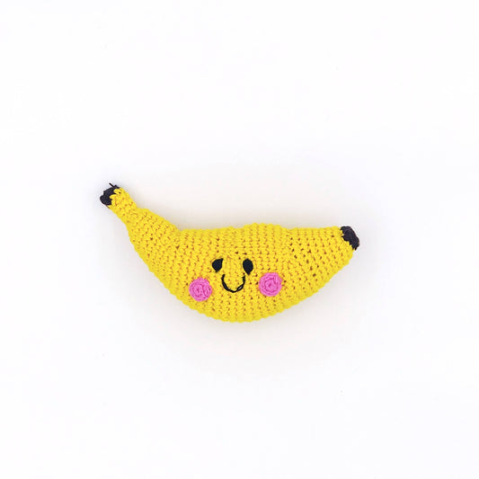 Yarn Rattle - Friendly Banana