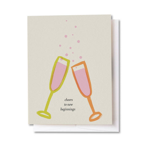 Card - Cheers To New Beginnings