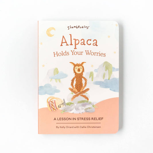 Book (Board) - Alpaca Holds Your Worries - A Lesson in Stress Relief