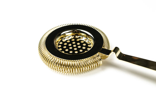 Drink Strainer - Antique-Style Hawthorne (Gold)