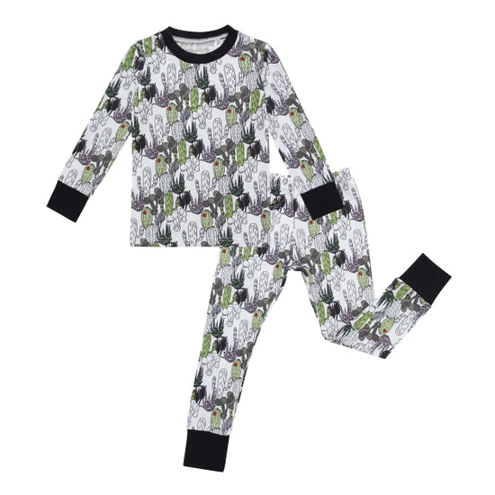2 Piece Pajama (Long Sleeve) - Cactus