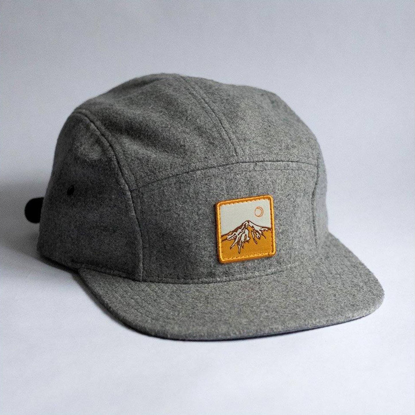 Hat (5 Panel) - Mt. Hood (Charcoal)