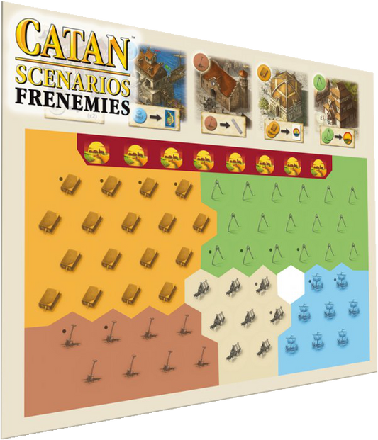 Juego - Escenarios de Catan: enemigos enemigos