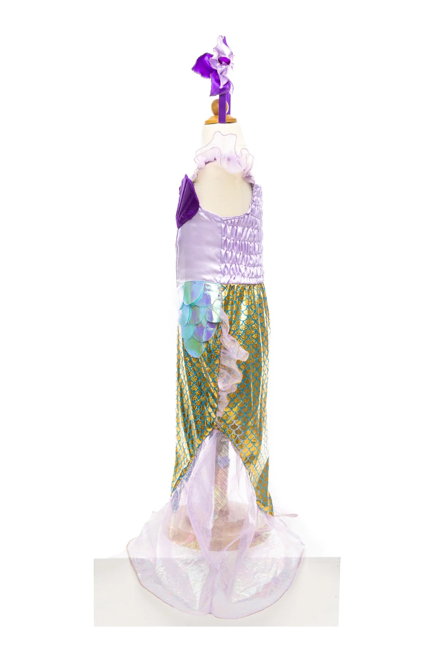Dress Up - Mermaid Dress & Headband Lilac