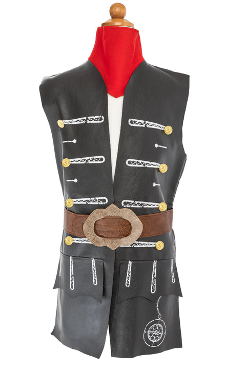 Dress Up - Skully Pirate Vest, Scarf & Belt