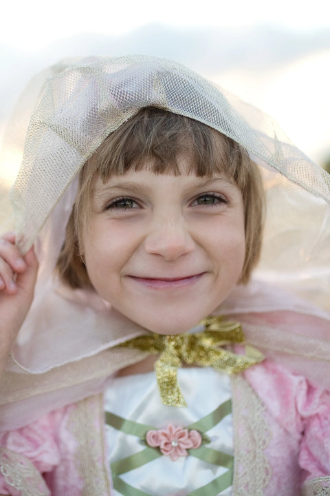 Dress Up - Royal Princess Dress (Pink/Ivory)