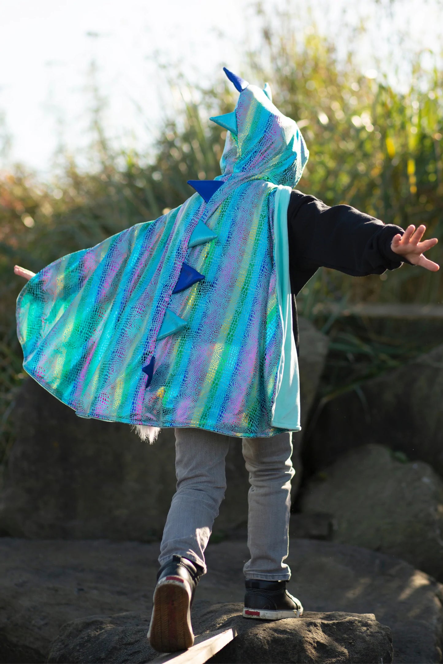 Dress Up - Unicorn/Dragon Reversible Cape