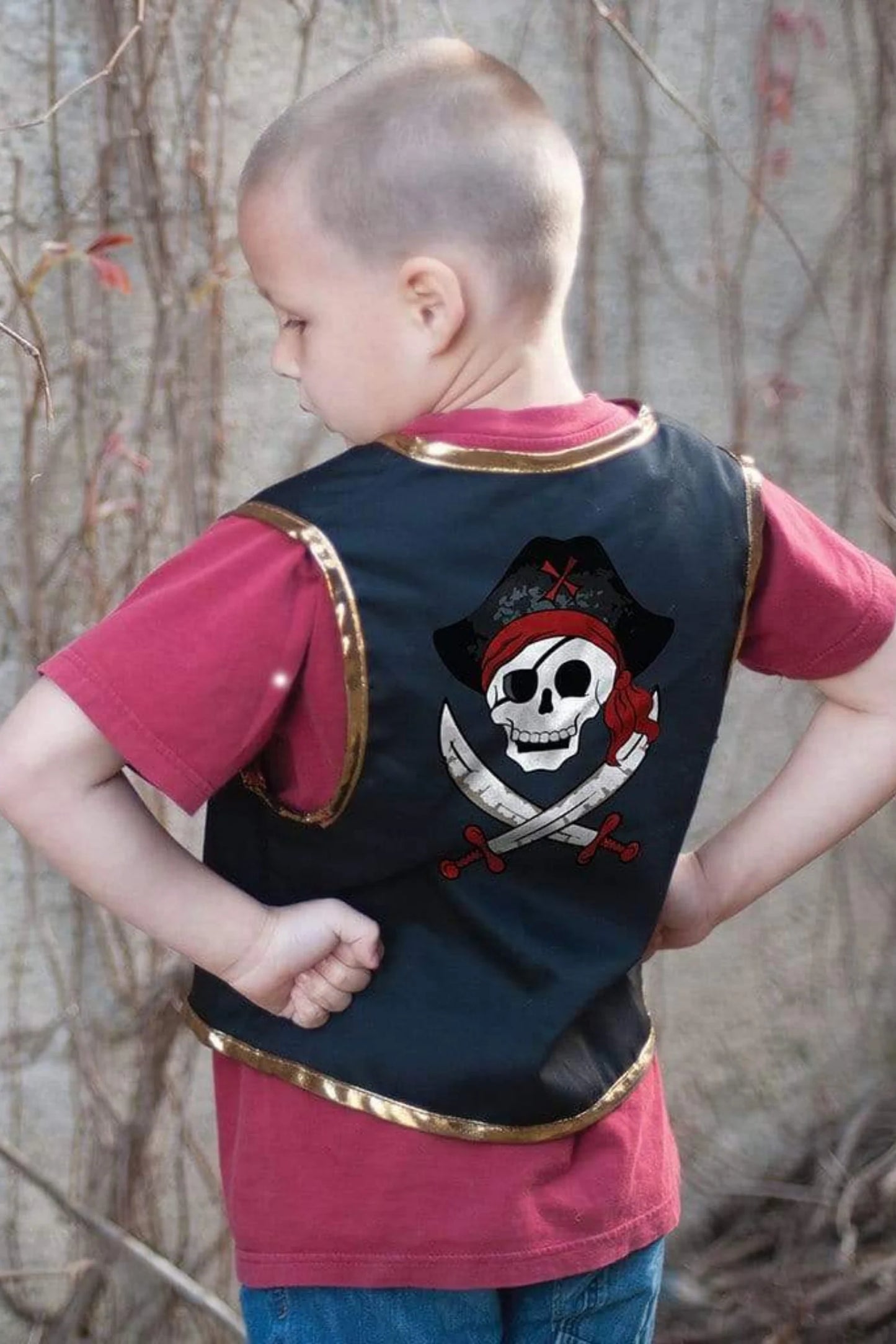 Dress Up - Pirate Vest + Eye Patch