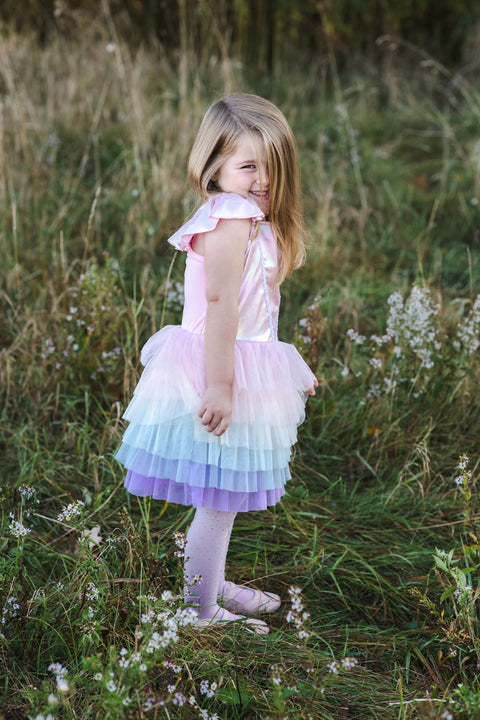 Dress Up - Rainbow Ruffle Tutu Dress