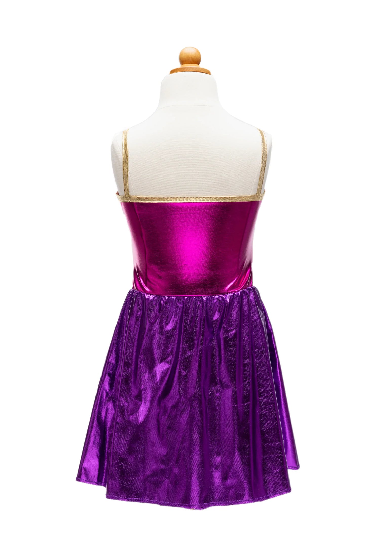 Dress Up - Superhero Star Dress, Cape, & Headpiece (Pink/Purple)