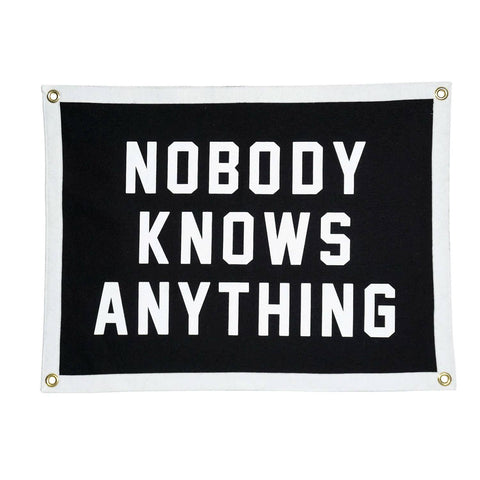Camp Flag - Nobody Knows Anything