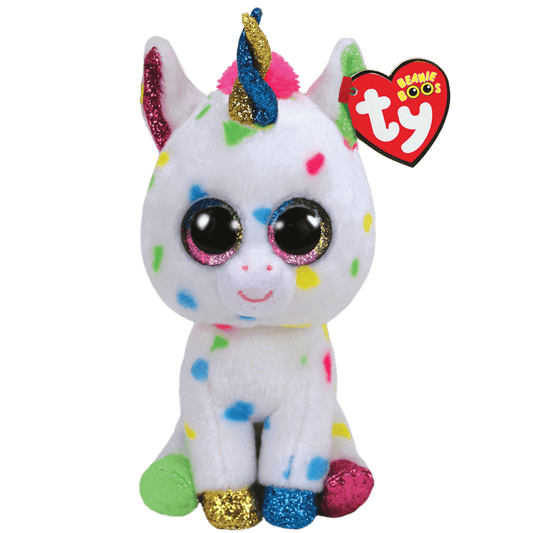 Stuffed Animal - Harmonie Speckled Unicorn (Medium)