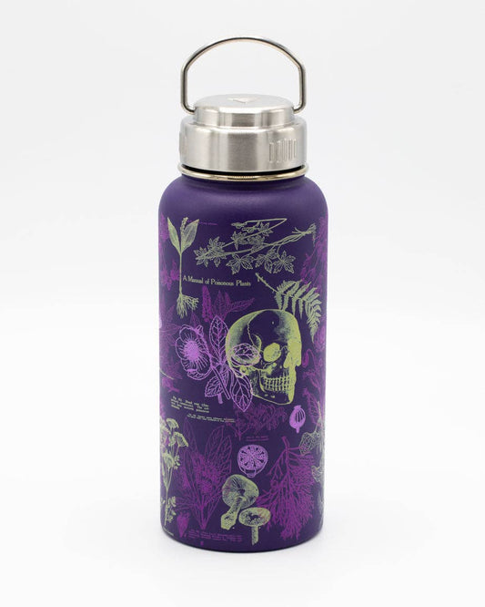 Water Bottle (Stainlesss Steel) - Poisonous Plants 32 oz