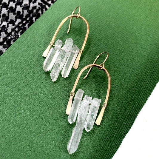 Earrings - Fallen Crystal