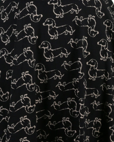 Last One - XS: Women's Skirt - Carnaby In Dachshund Dog