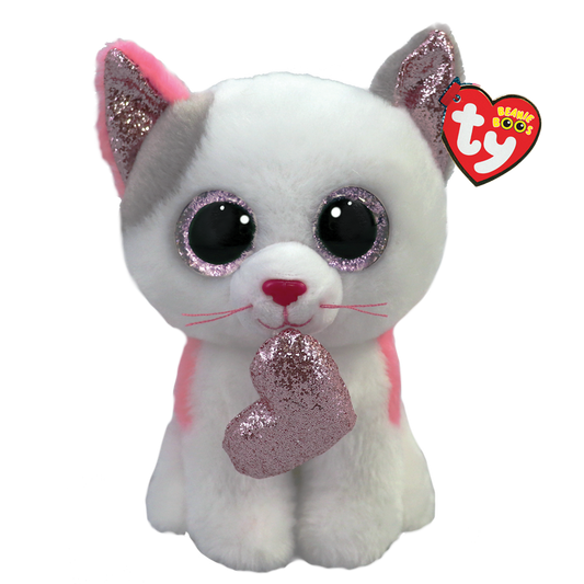 Stuffed Animal - Milena Cat With Heart (Regular)