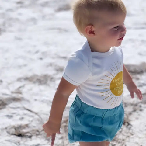 Bloomers - Dusty Blue Cotton Gauze