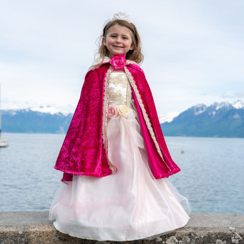 Dress Up - Deluxe Fuchsia Cape